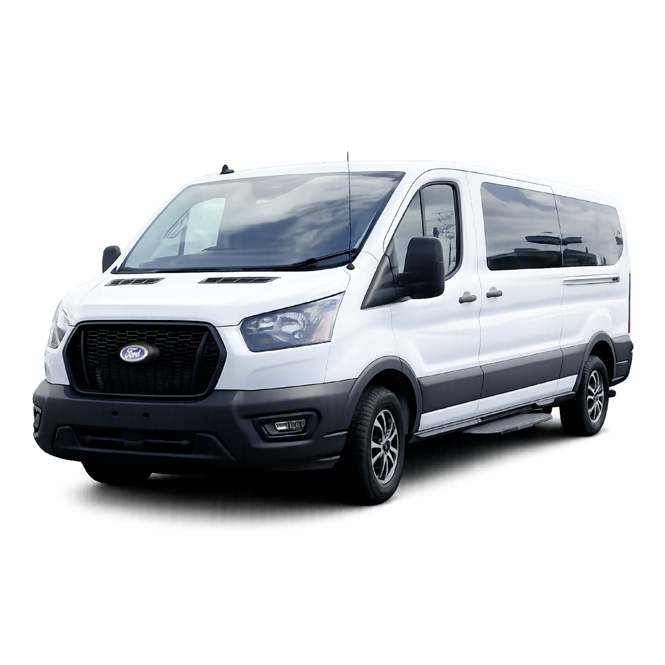 Van de pasajeros para transporte grupal y eventos especiales en Puerto Rico.